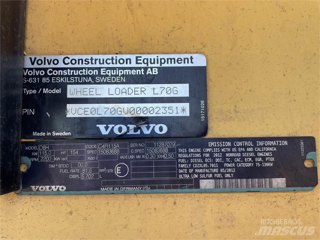 Volvo L70G Wheel Loaders