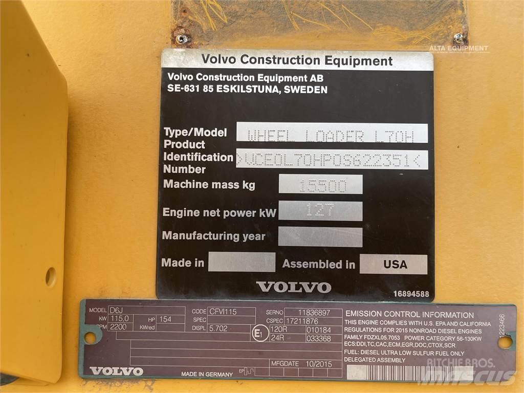 Volvo L70H Wheel Loaders