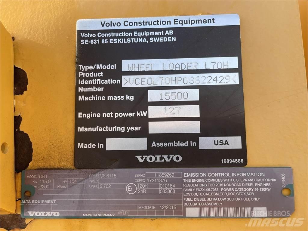 Volvo L70H Wheel Loaders