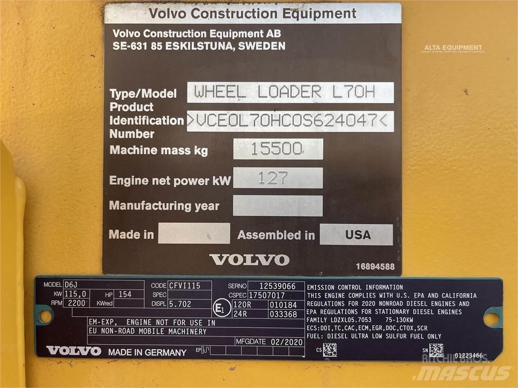 Volvo L70H Wheel Loaders
