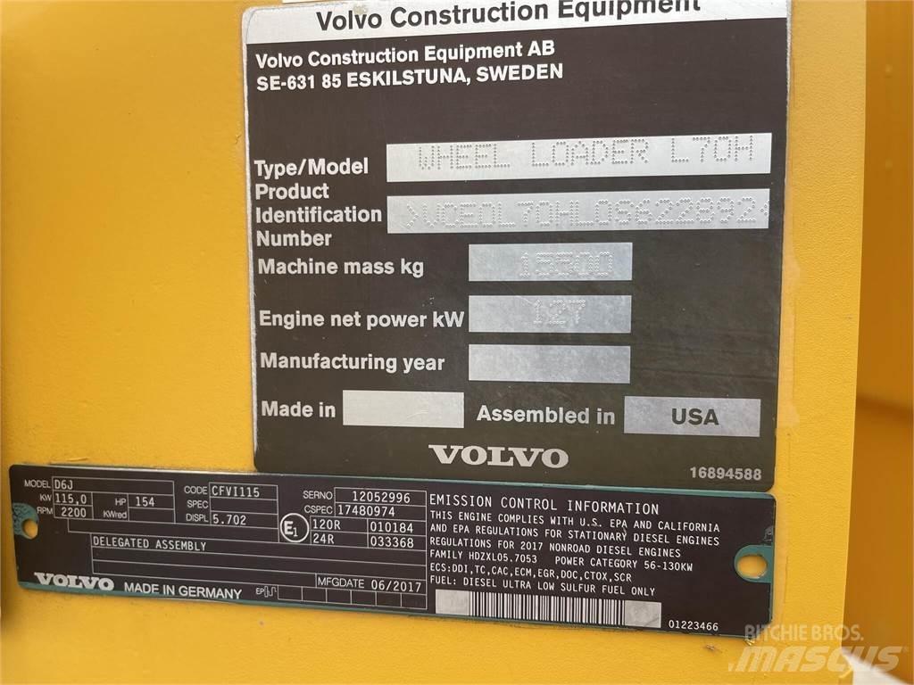 Volvo L70H Wheel Loaders