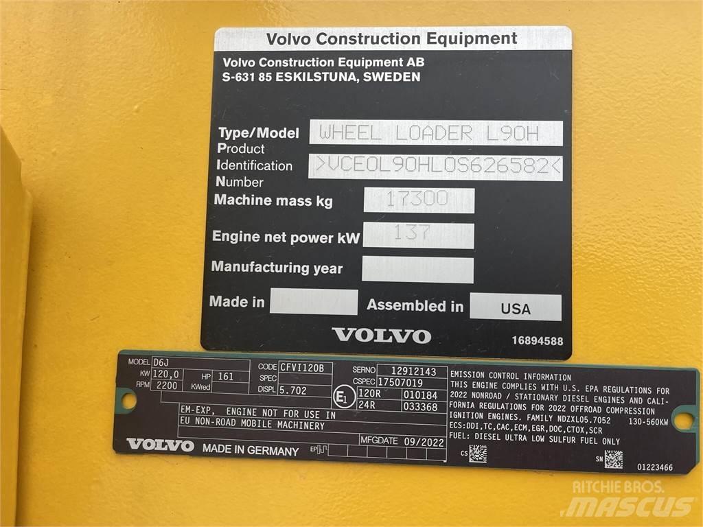 Volvo L90H Wheel Loaders