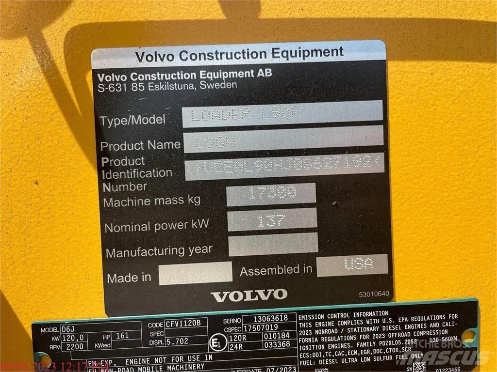 Volvo L90H Wheel Loaders