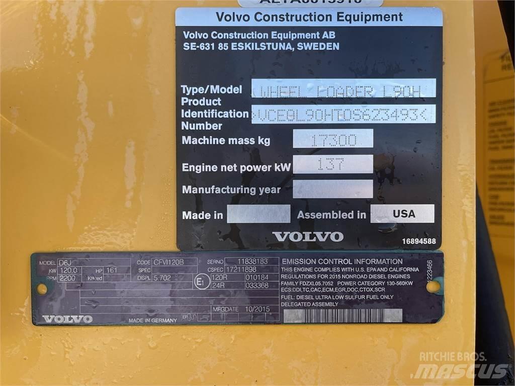 Volvo L90H Wheel Loaders