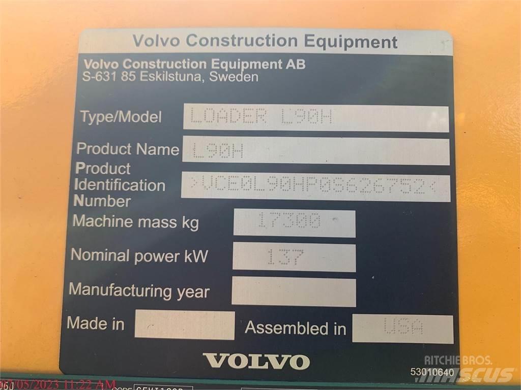 Volvo L90H Wheel Loaders