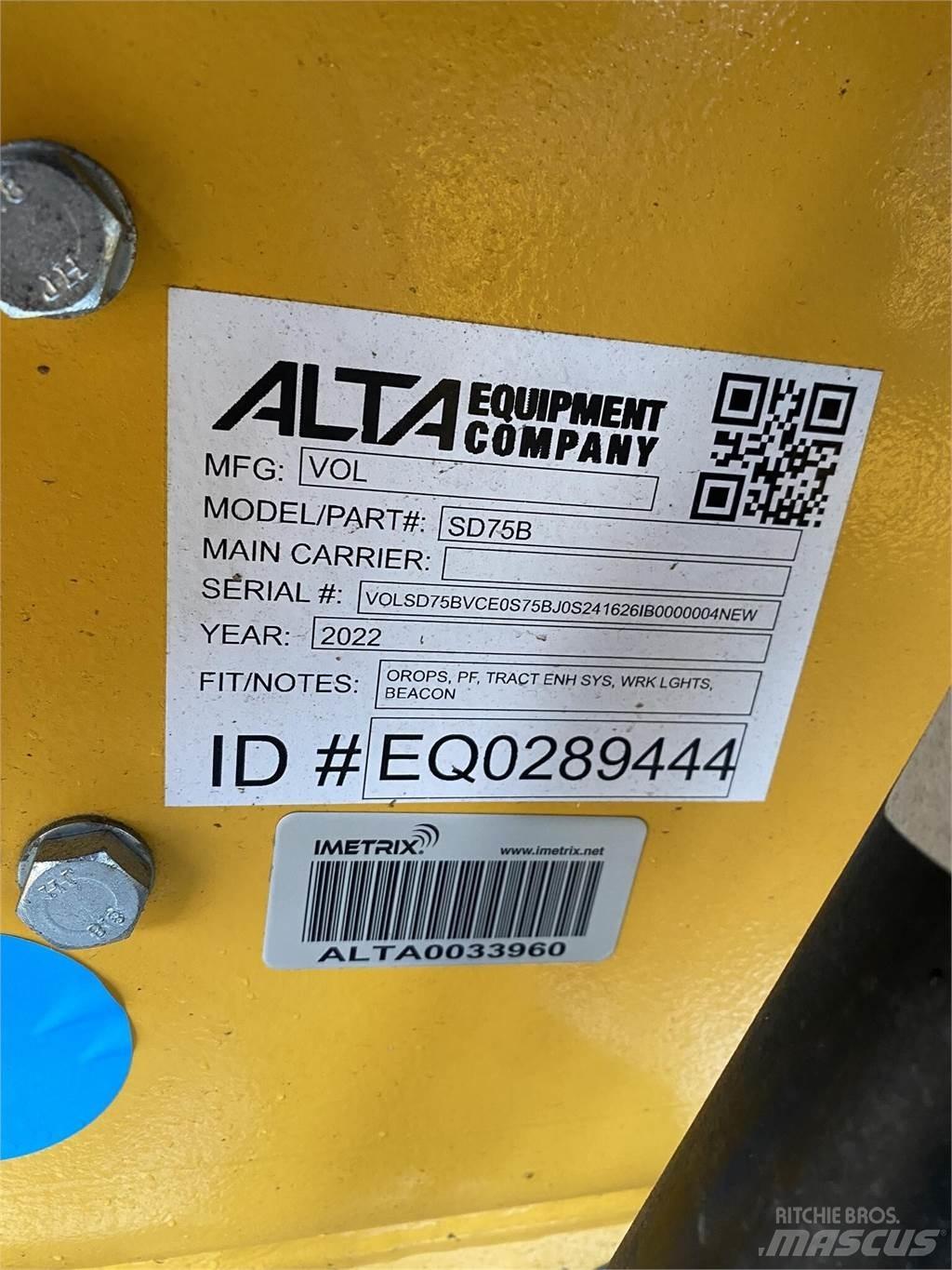 Volvo SD75B Landfill compactors