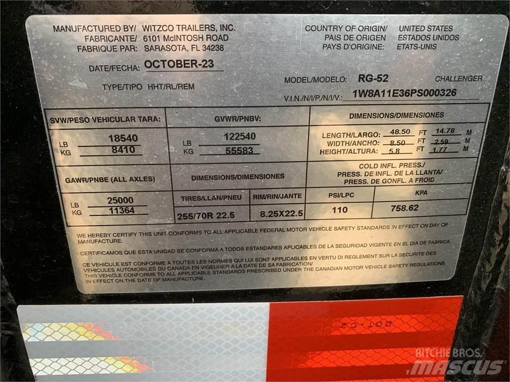 Witzco CHALLENGER Lowboy Trailers