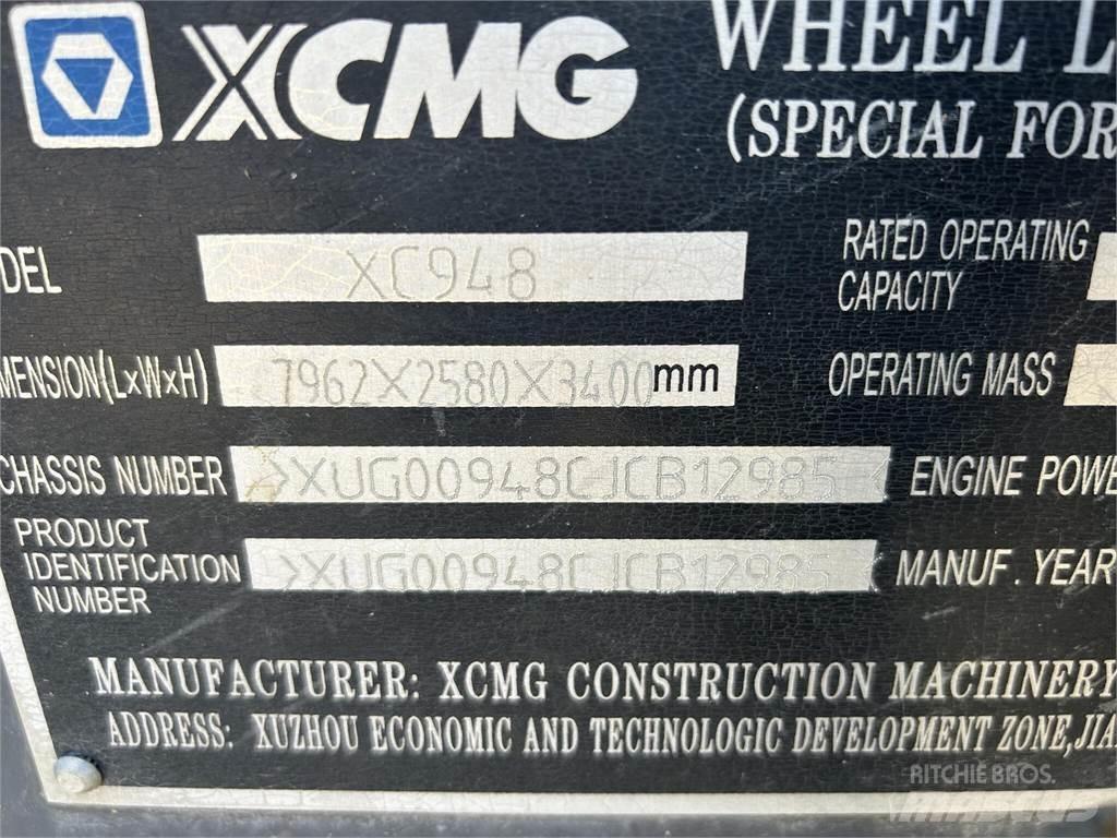 XCMG XC948 Wheel Loaders
