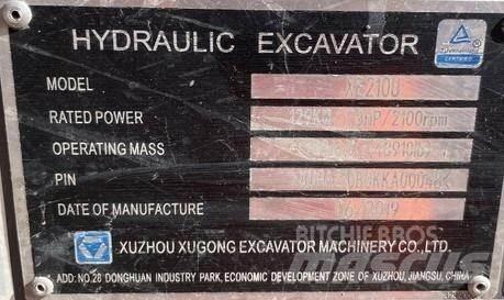 XCMG XE210U Crawler Excavators