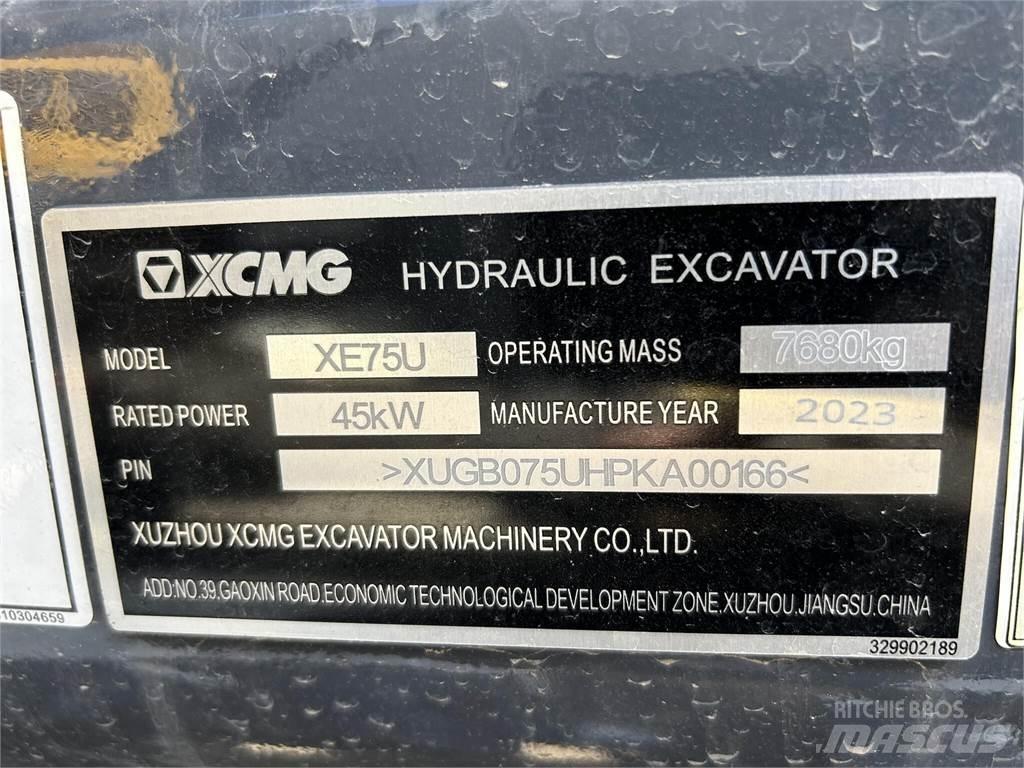 XCMG XE75U Crawler Excavators