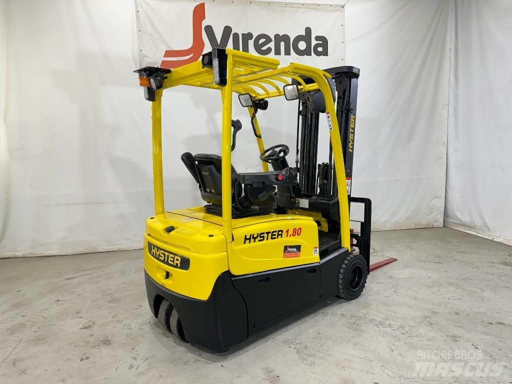 Hyster J1.8XNT LWB Electric Forklifts