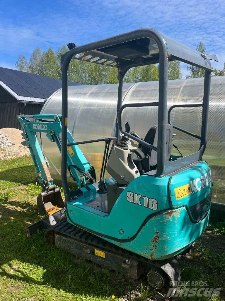 Kobelco SK 16 Mini Excavators <7t (Mini Diggers)