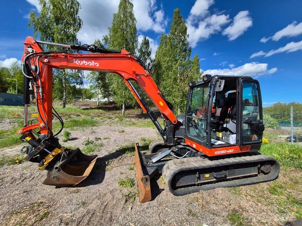 Kubota KX 080-4 Mini excavators  7t - 12t