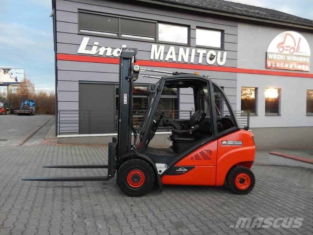 Linde H35T-02 LPG trucks