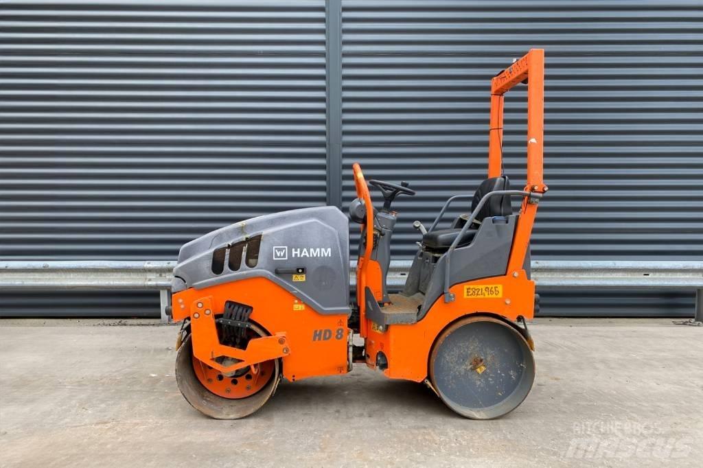 Hamm HD 8 VV Twin drum rollers