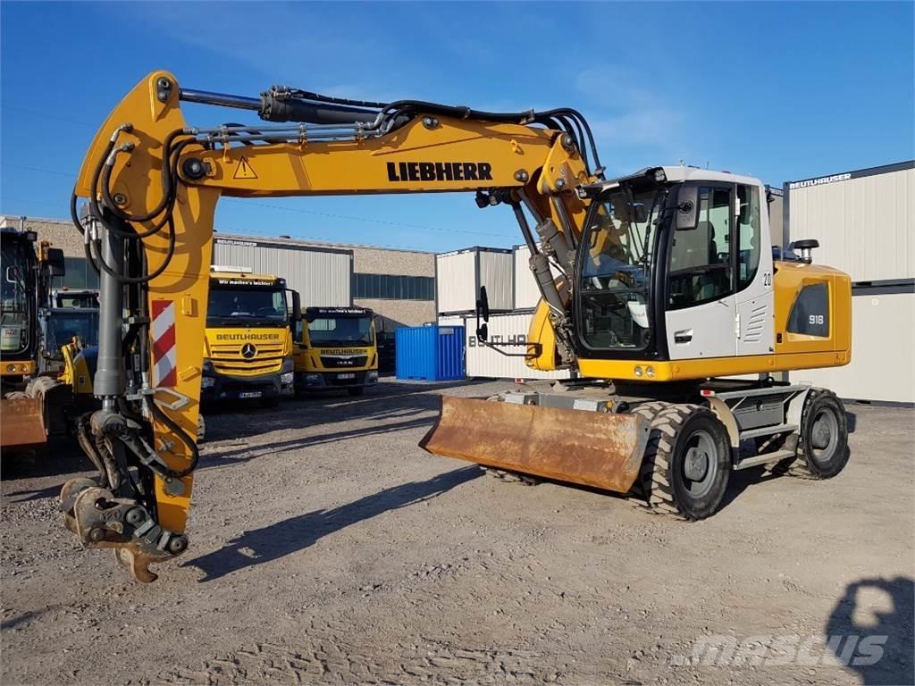Liebherr A918 G6.0 Wheeled Excavators