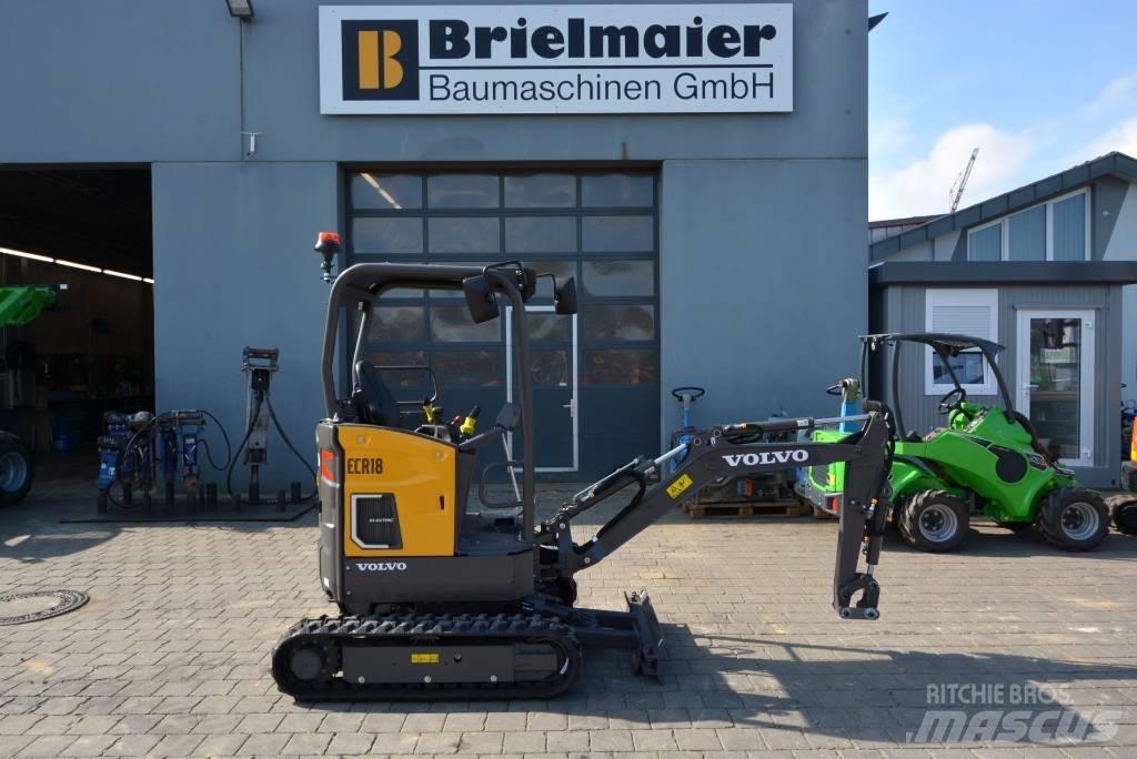 Volvo ECR18 electric Mini Excavators <7t (Mini Diggers)