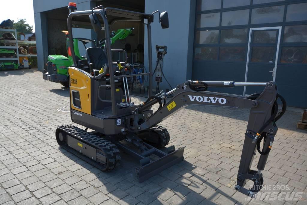 Volvo ECR18 electric Mini Excavators <7t (Mini Diggers)