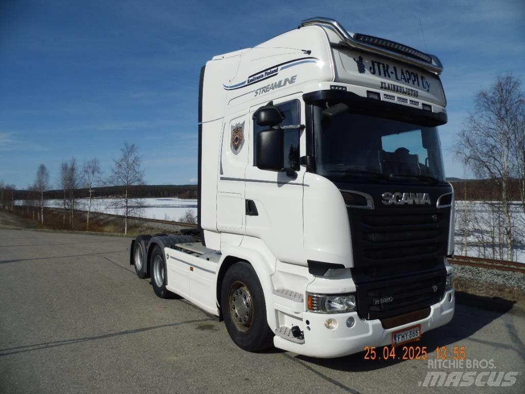 Scania R 580 Conventional Trucks / Tractor Trucks