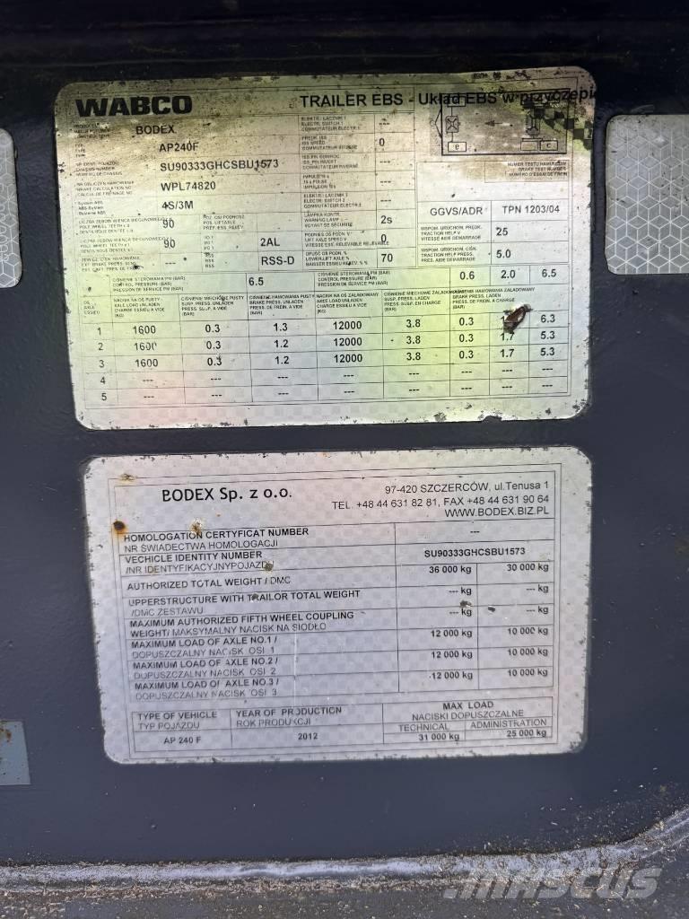 Bodex AP 240 F Logging Trailers