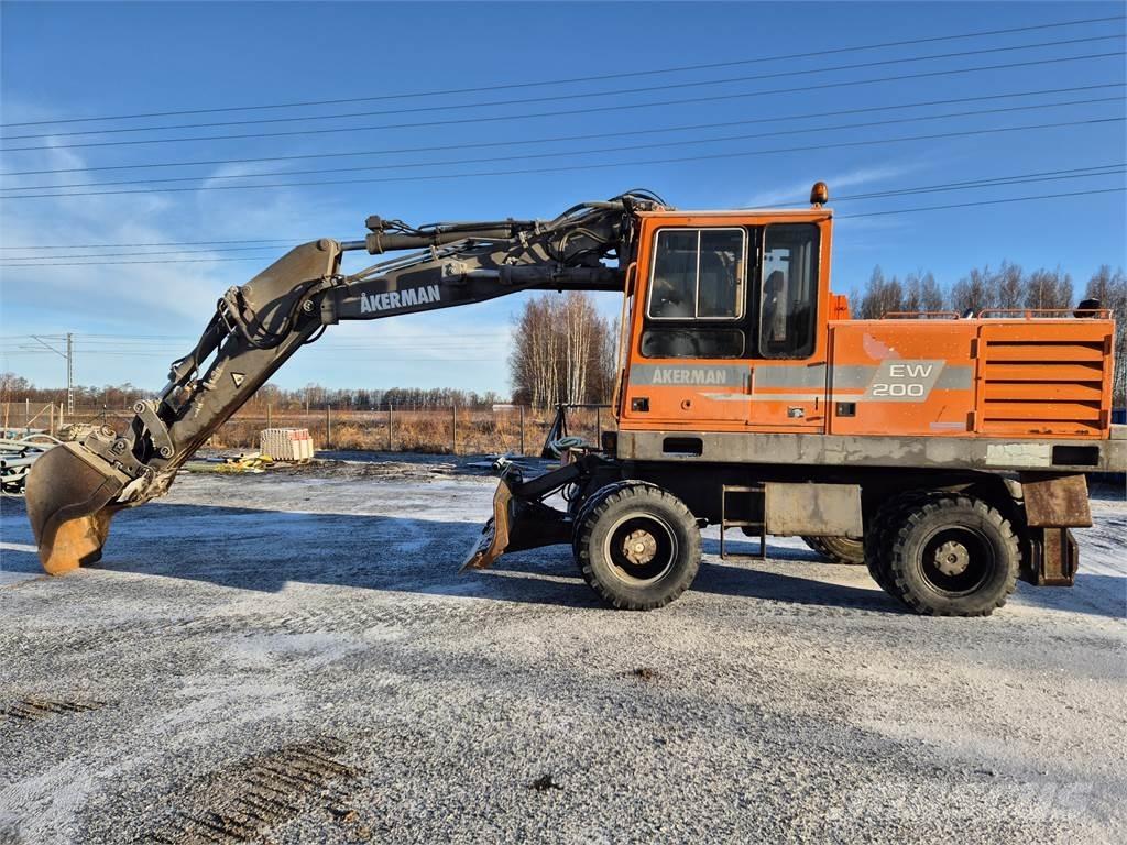 Åkerman EW 200 Wheeled Excavators