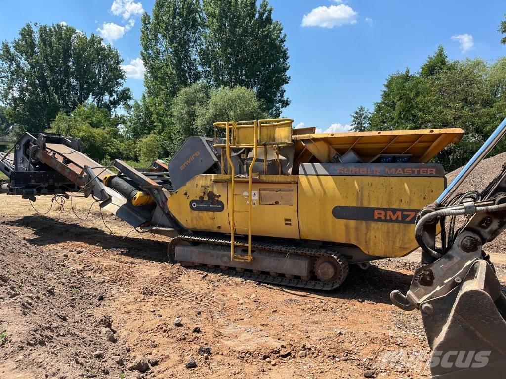 Rubble Master RM 70 Screeners