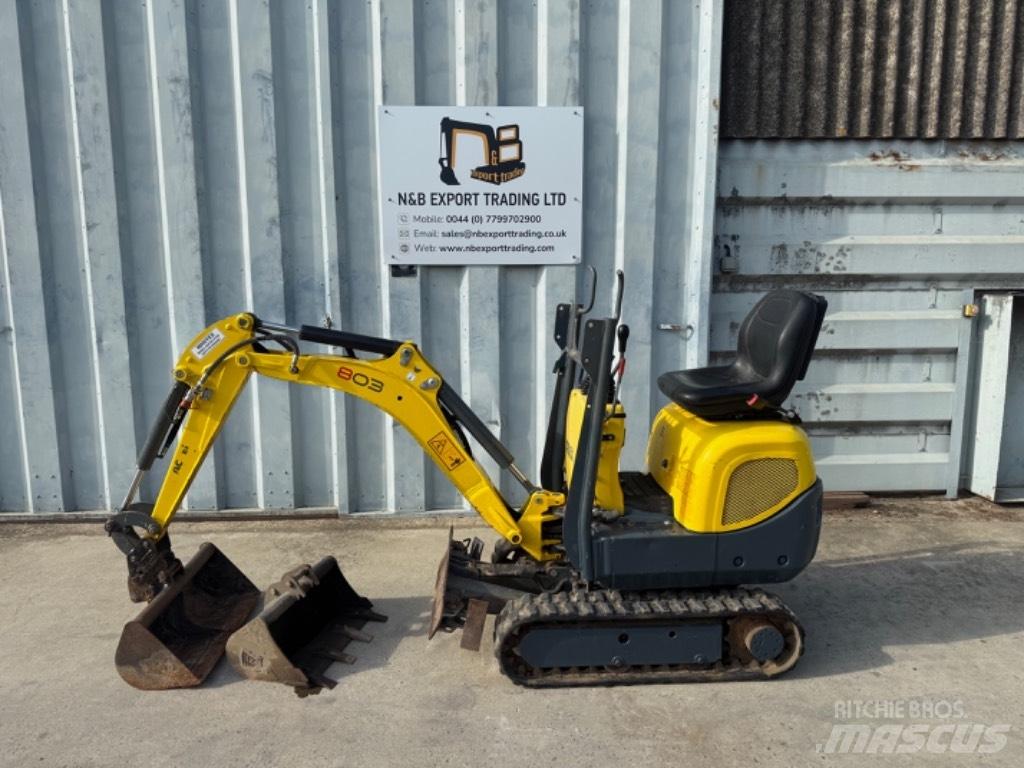 Wacker Neuson 803 Mini Excavators <7t (Mini Diggers)