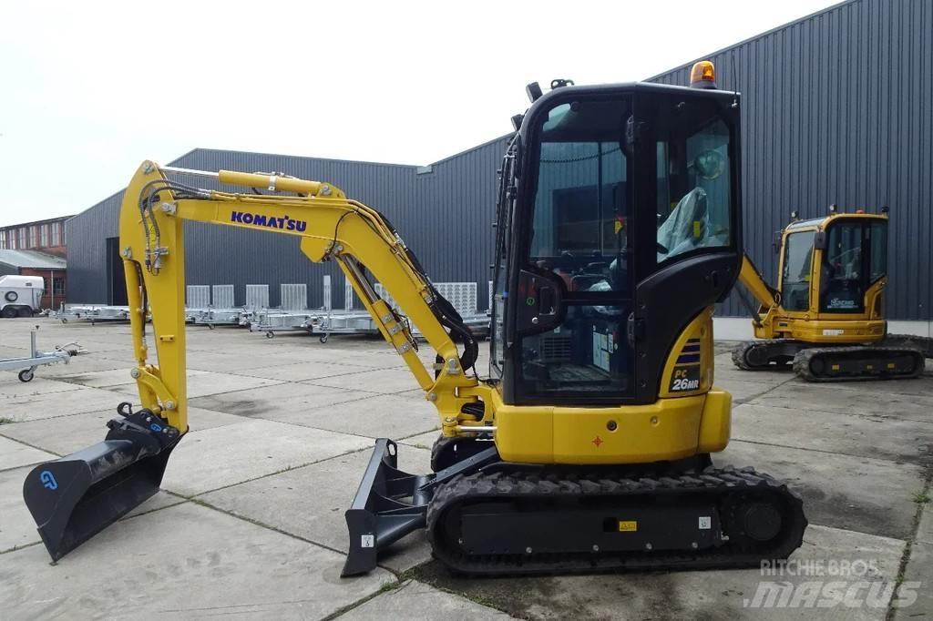 Komatsu PC26MR Crawler Excavators