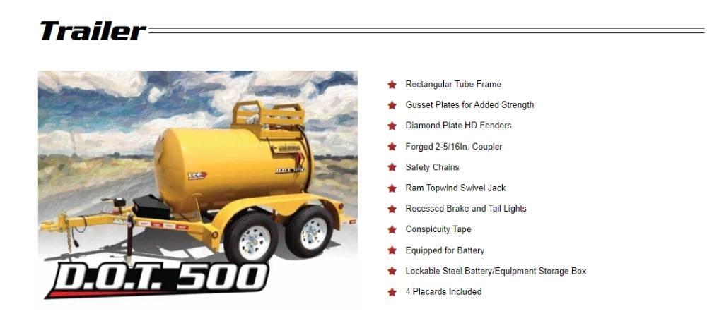  LEEAGRA DOT 500 Tank Trailers