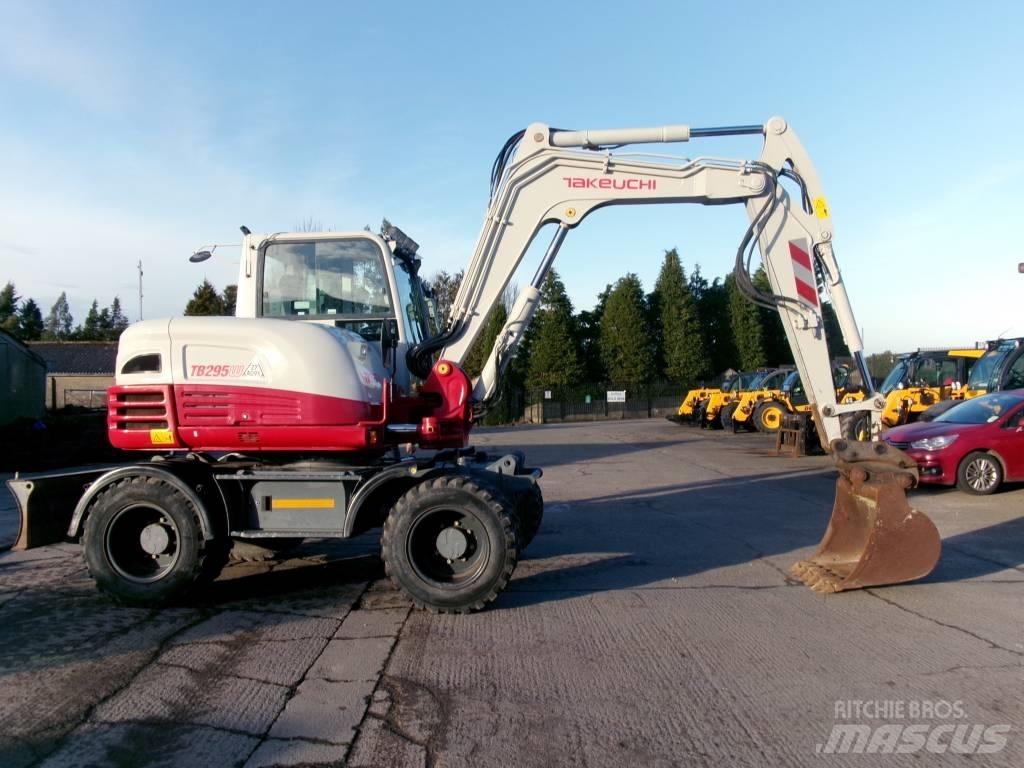 Takeuchi TB 295 W Wheeled Excavators