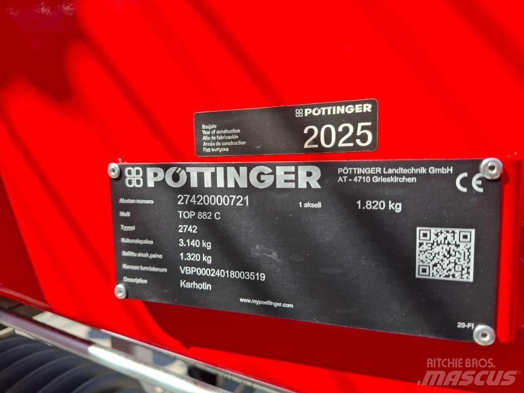 Pöttinger TOP 882C Swathers \ Windrowers