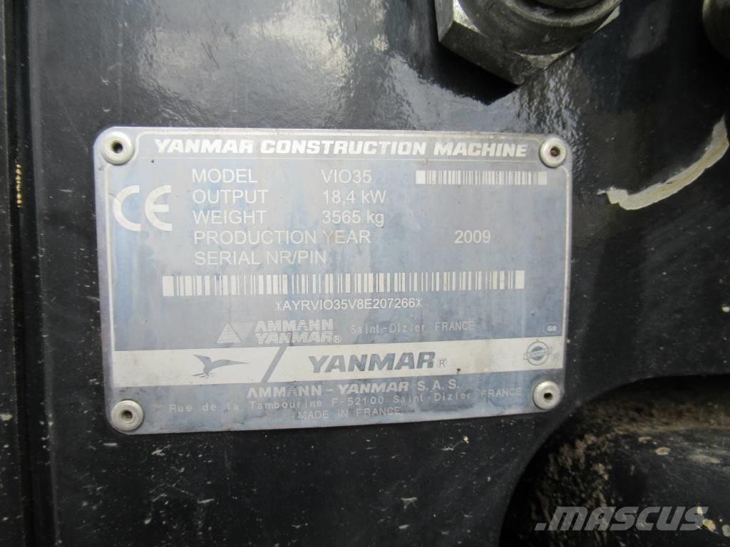 Yanmar VIO 35 Mini Excavators <7t (Mini Diggers)