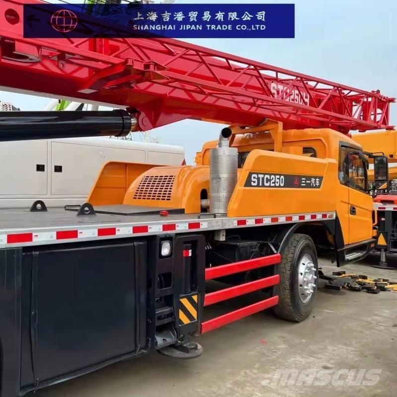 Sany STC 250 Mobile and all terrain cranes