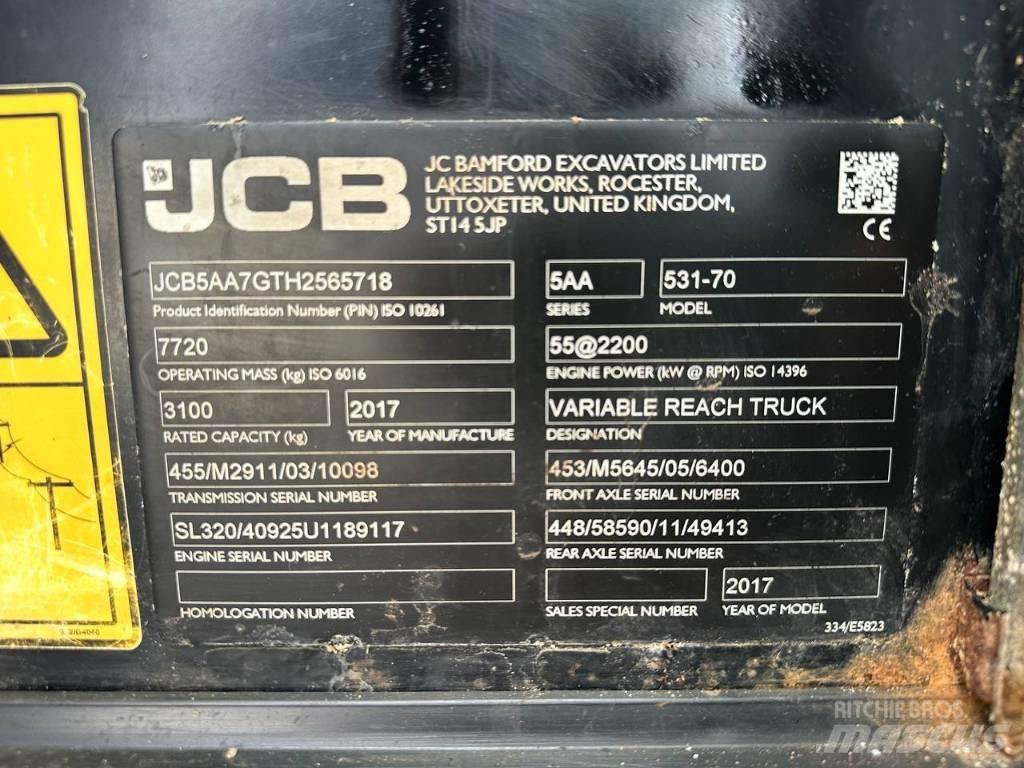 JCB 531-70 Telescopic Handlers