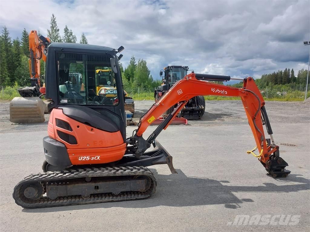 Kubota U25-3 Mini Excavators <7t (Mini Diggers)