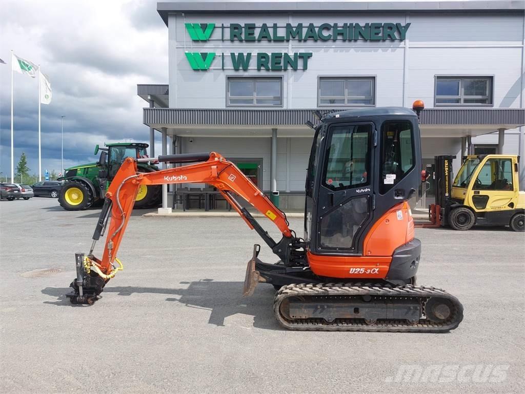 Kubota U25-3 Mini Excavators <7t (Mini Diggers)
