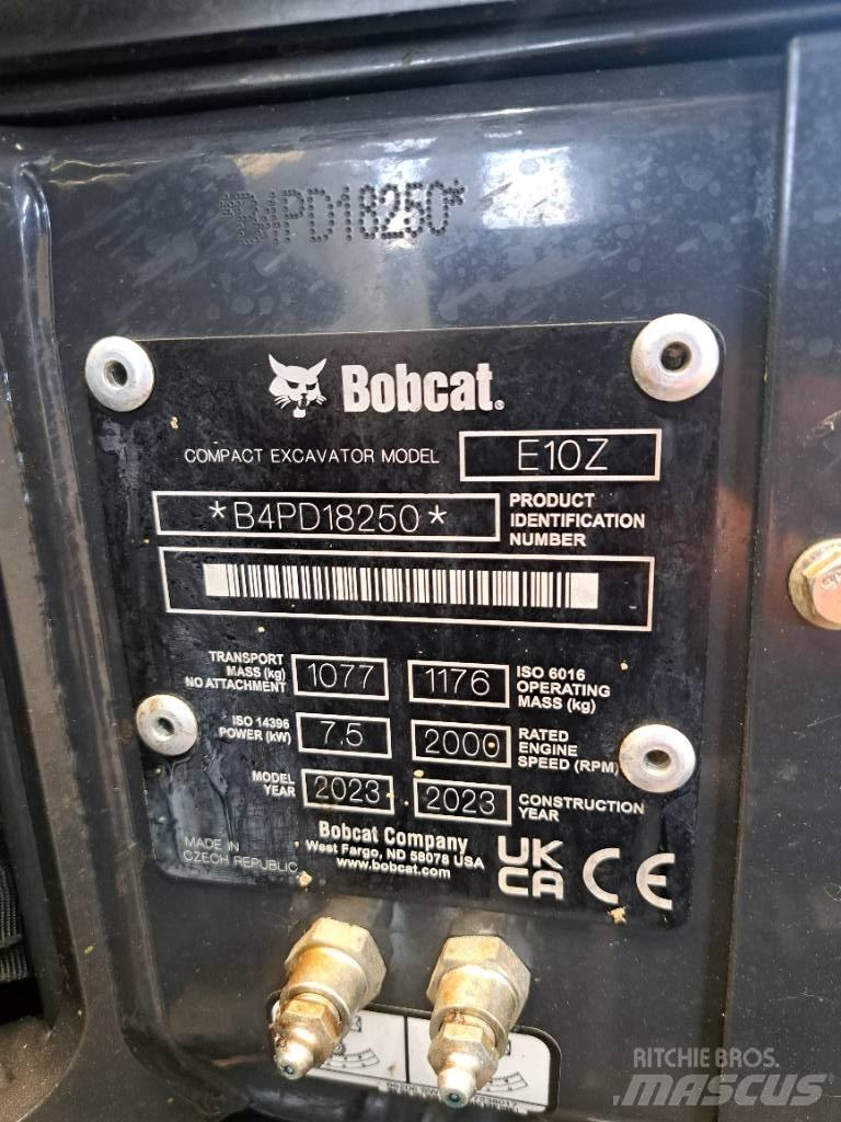 Bobcat E10Z Mini Excavators <7t (Mini Diggers)