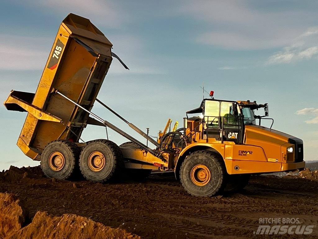 CAT 745 Articulated Dump Trucks (ADTs)