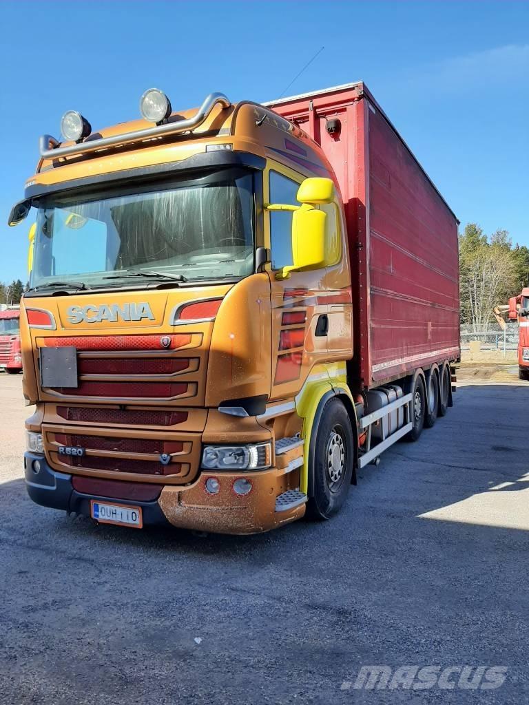 Scania R 520 Curtain Side Trucks