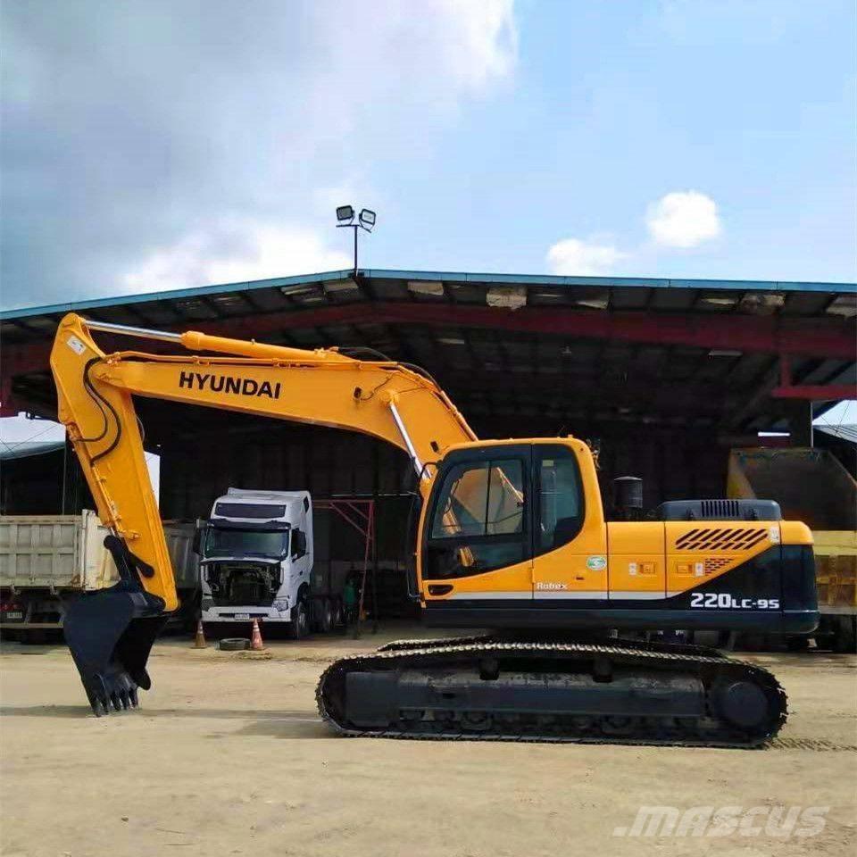 Hyundai Robex 220 Crawler Excavators