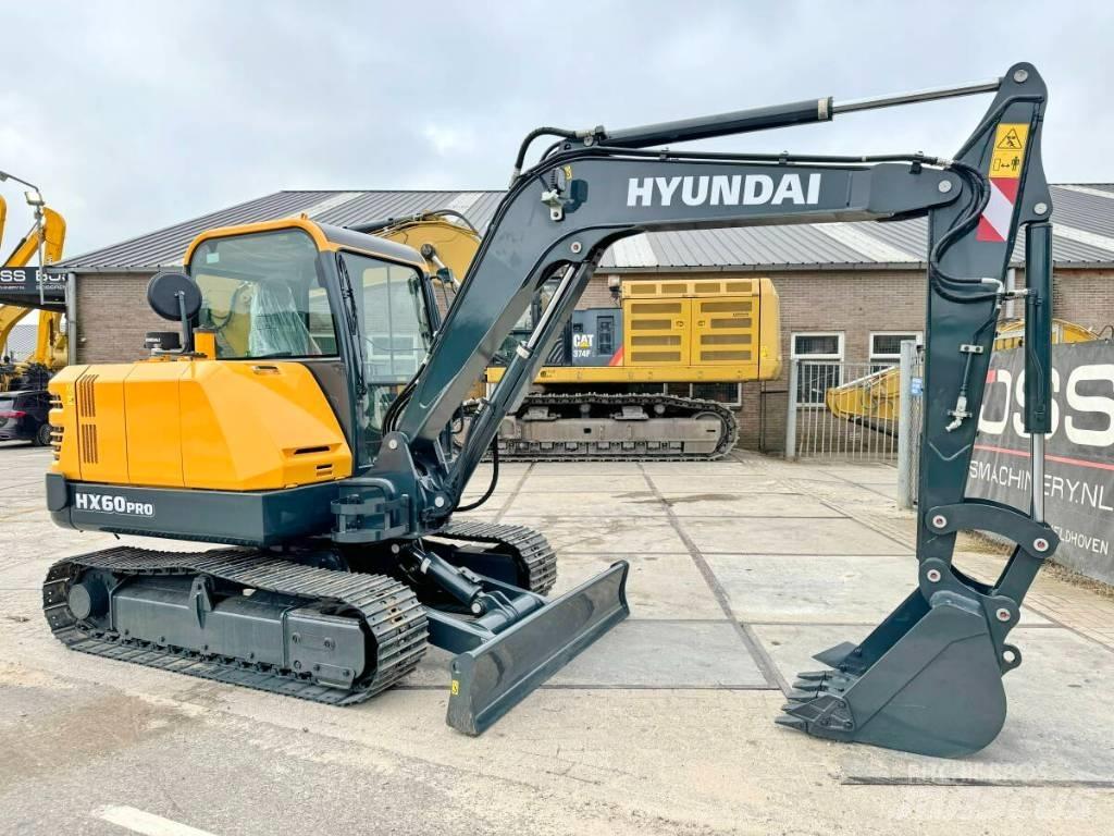Hyundai HX 60 Pro Mini Excavators <7t (Mini Diggers)