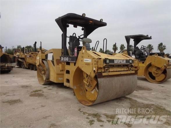 CAT CB-534DXW Single drum rollers