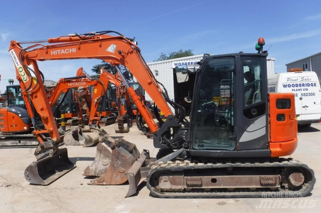 Hitachi ZX 85 US B-6 Mini excavators  7t - 12t