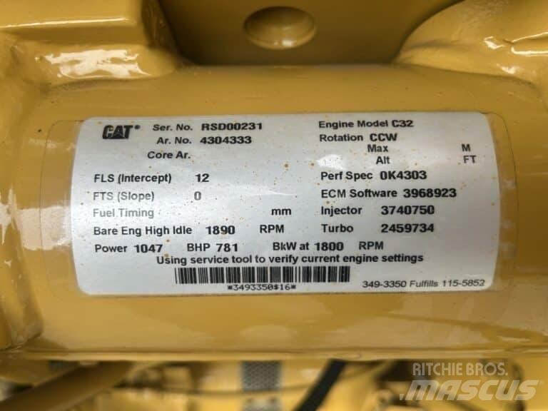 CAT C32 Marine auxiliary engines
