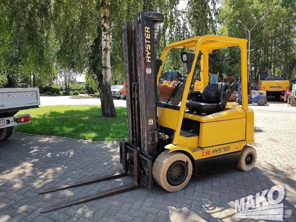 Hyster J 2.50 XM Electric Forklifts