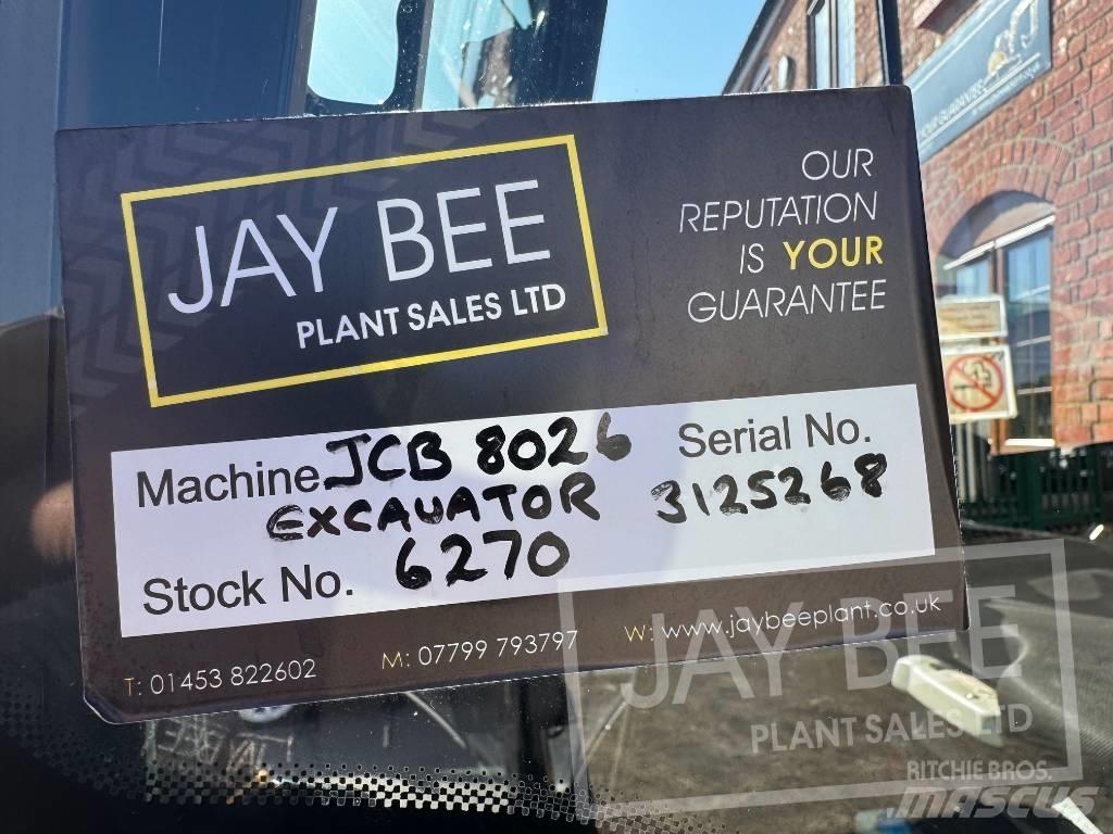 JCB 8026 CTS Mini Excavators <7t (Mini Diggers)