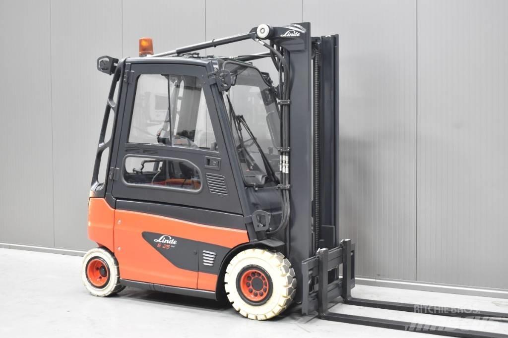 Linde E 25 Electric Forklifts