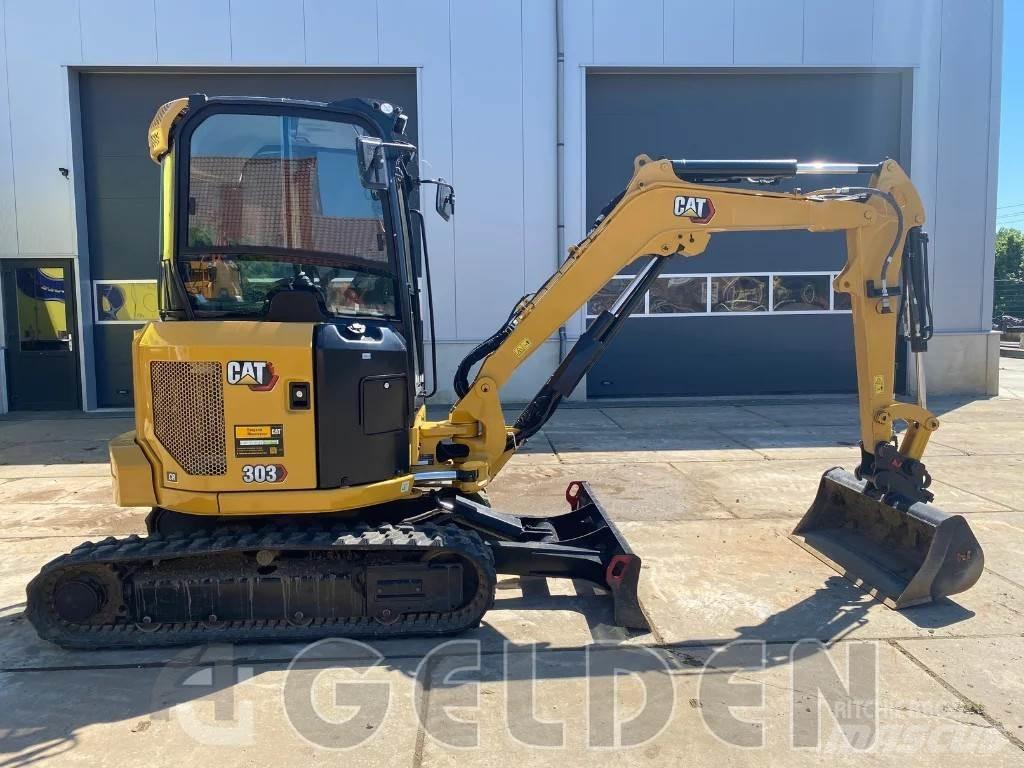 CAT 303 - 3 Buckets Mini Excavators <7t (Mini Diggers)