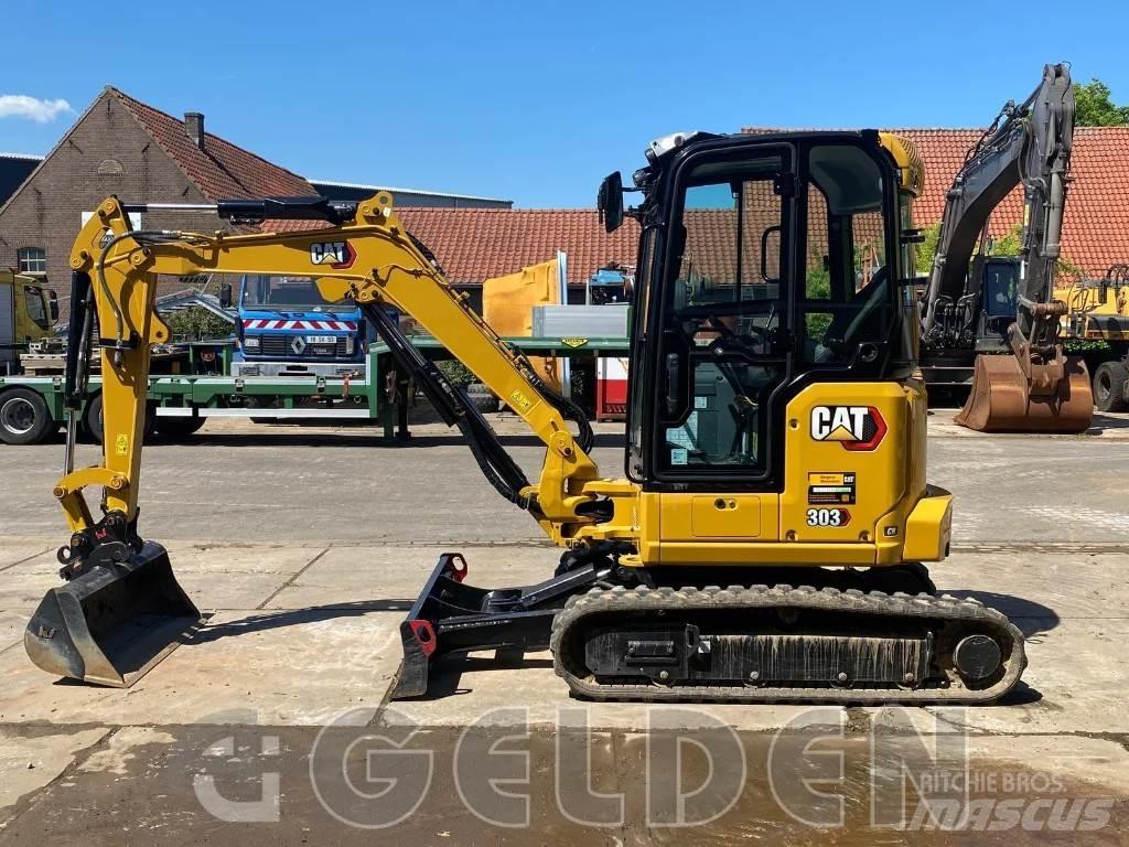 CAT 303 - 3 Buckets Mini Excavators <7t (Mini Diggers)