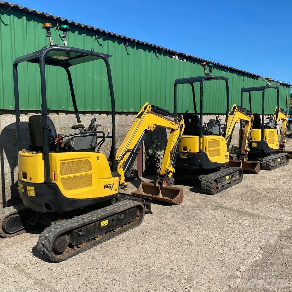 Yanmar Vio 17 Mini Excavators <7t (Mini Diggers)